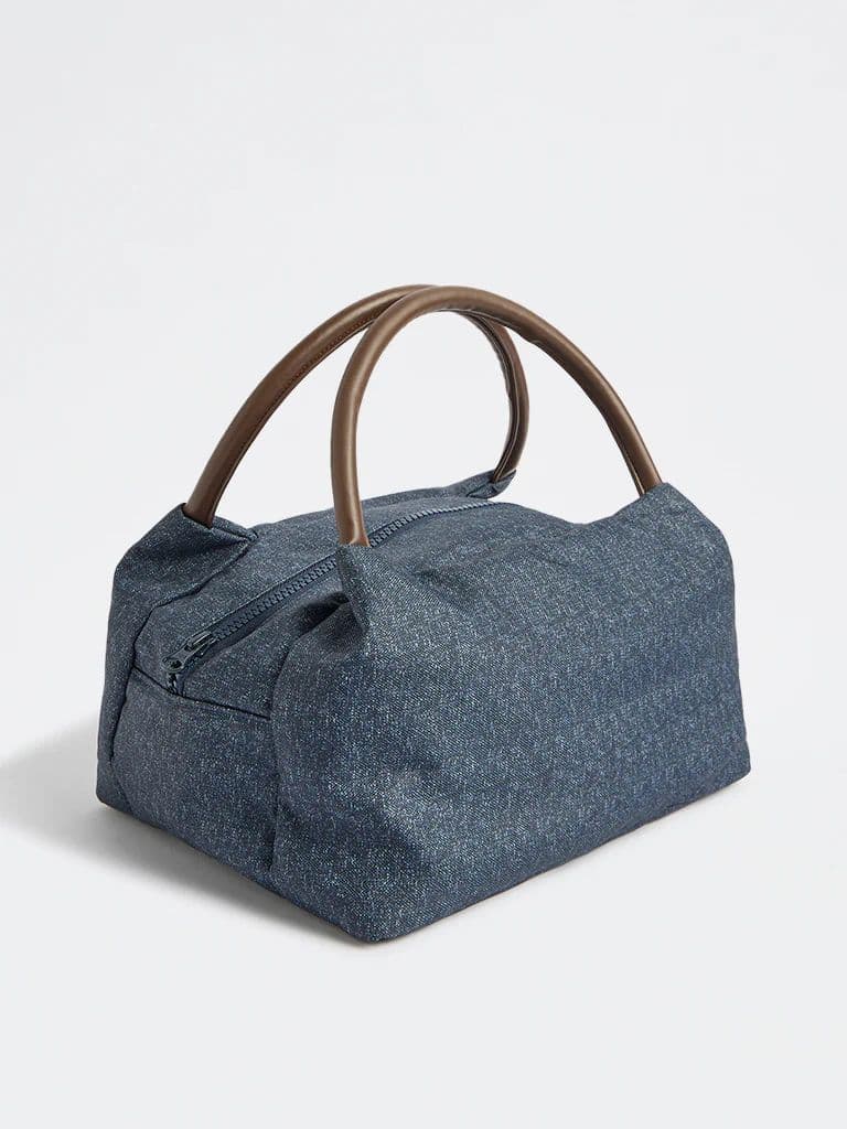 Westside Home Dark Blue Solid Lunch Bag — photo 2