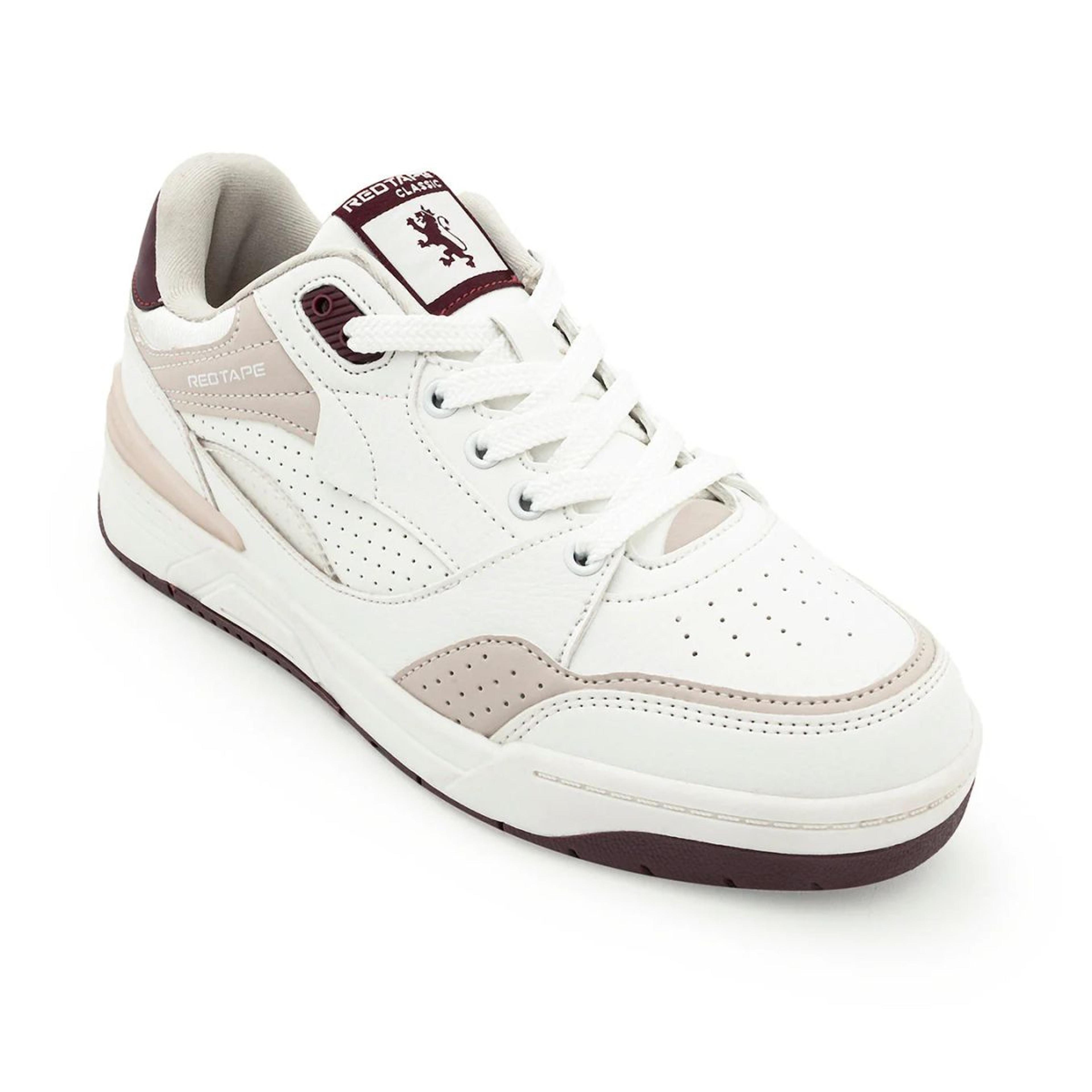 Sneakers for Women in White Wine | Lifestyle Shoes
