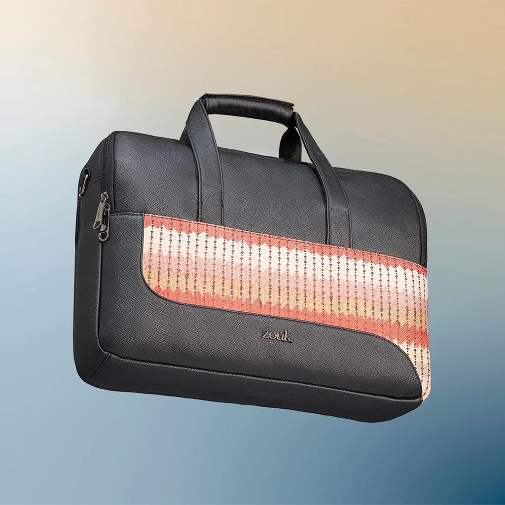 Cochin Cortado Office Laptop Bag (Black) — photo 2