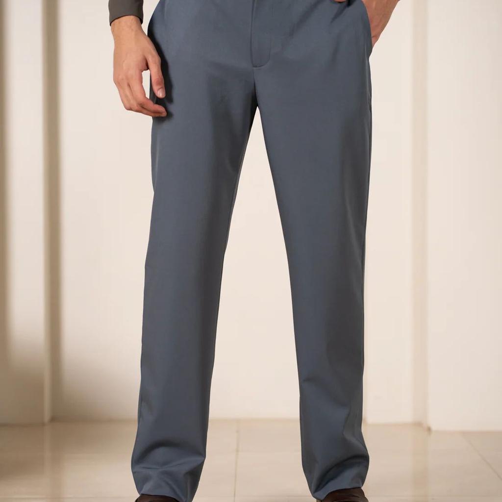 FreeFlow Grey 247 Relaxed Fit Smart Formal Trousers