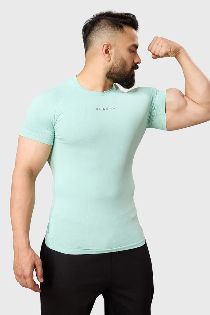 Elite Compression T-shirt Mint Green — photo 4