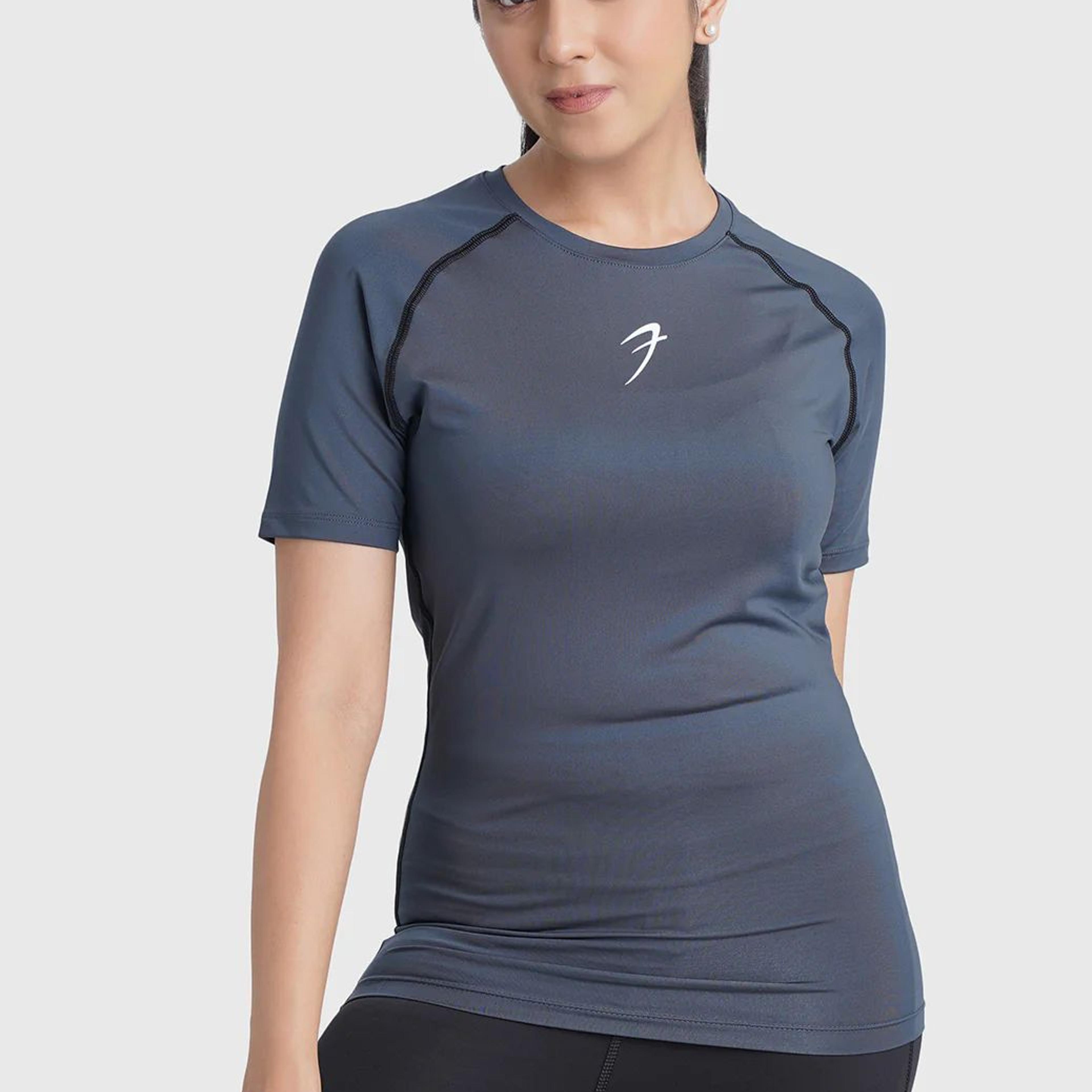 Compression T-shirt Grey