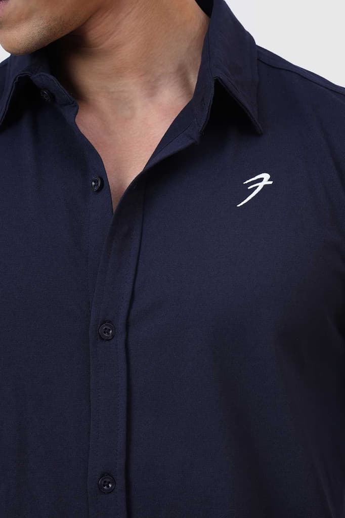 Aero Fullsleeves Shirt Navy — photo 4