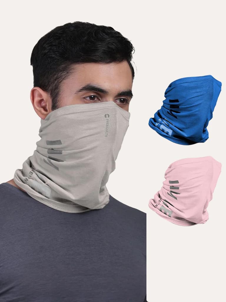Unisex Organic Bandana Masks - Printed (Pack of 3) — photo 9