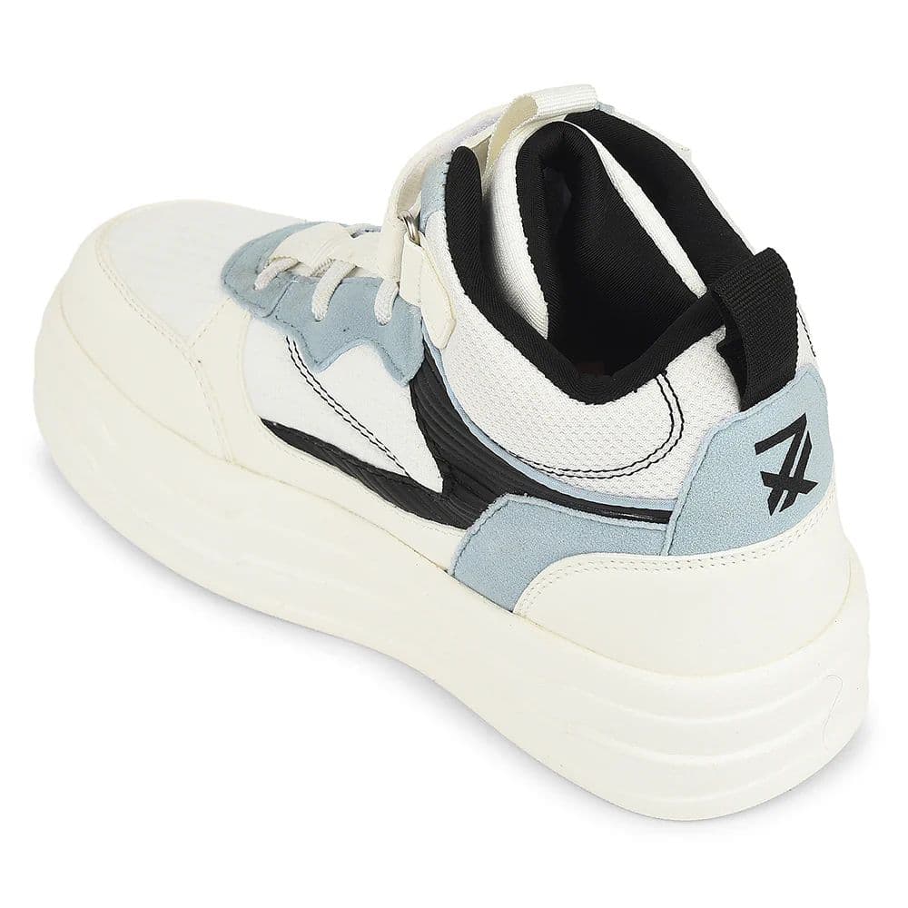 Leap7x Sky Blue Sporty Casual Lacing Sneakers For Women STYLO-10 By Liberty — photo 5