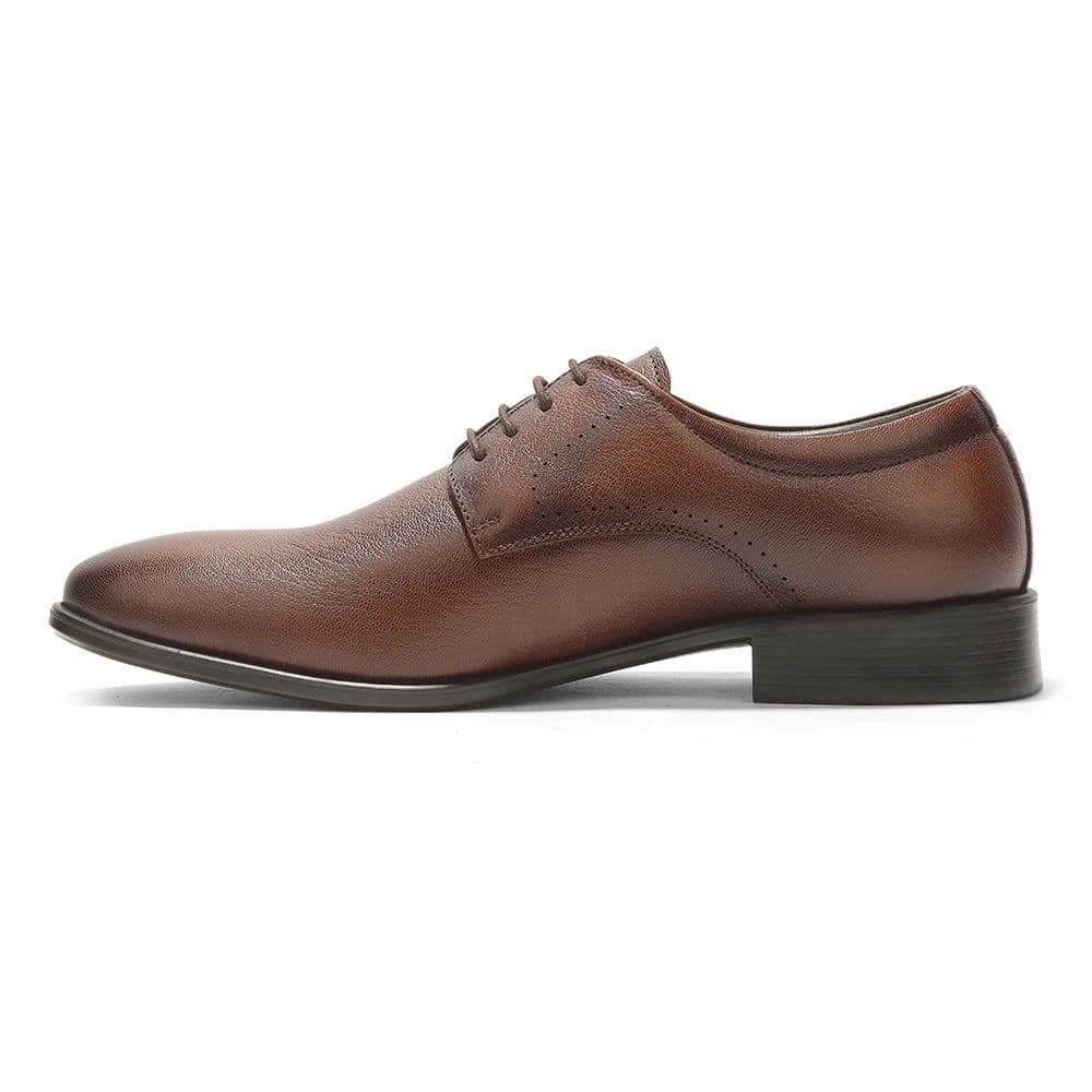 Healers SCL-16 Brown Formal Lacing Debry Shoes for Men By Liberty — photo 7