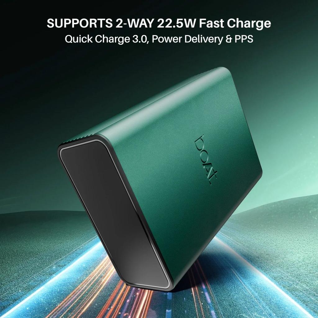 boAt Energyshroom PB400 Pro | 20000 mAh Powerbank with 2-way 22.5W fast charging,Pass-Through Charging, 12-Layer Smart IC Protection, Aluminium Casing & Compact — photo 7