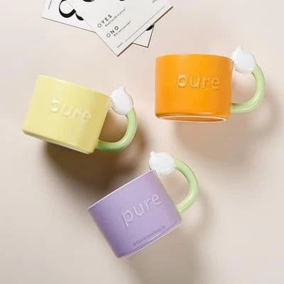 Pretty Pastel Tulip Mug — photo 4