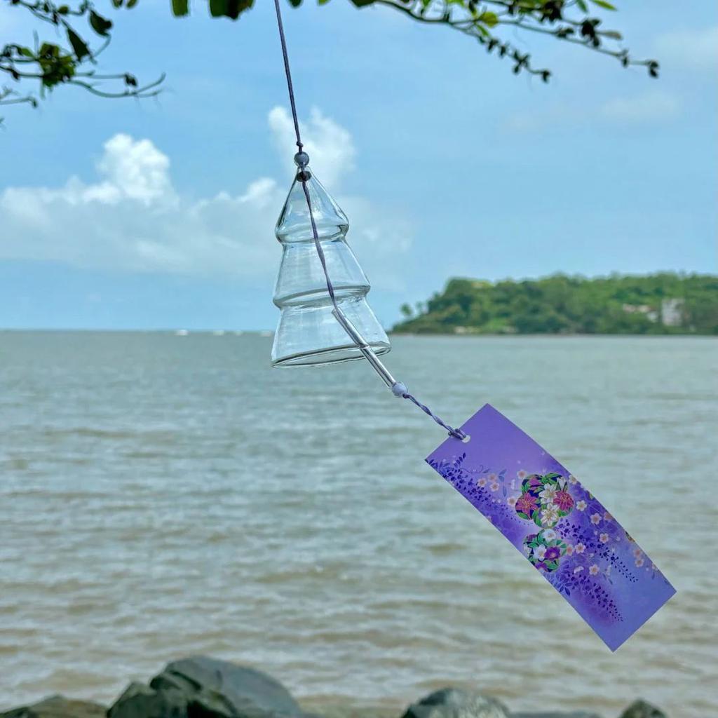 Tree Transparent Glass Blessing Bell — photo 8