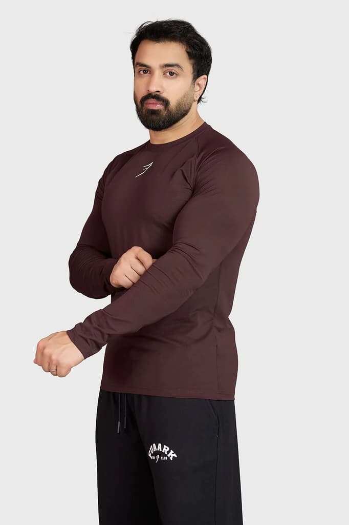 Core Fullsleeves T-shirt Brown — photo 5