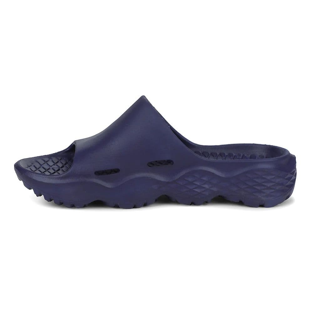 A-HA Royal Blue Casual Slipper For Men SOFTWALK By Liberty — photo 3