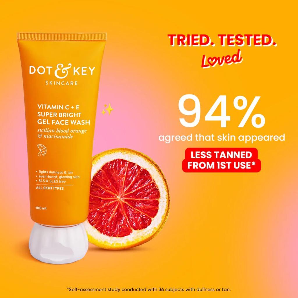Vitamin C + E Gel Face Wash for Glowing Skin — photo 5