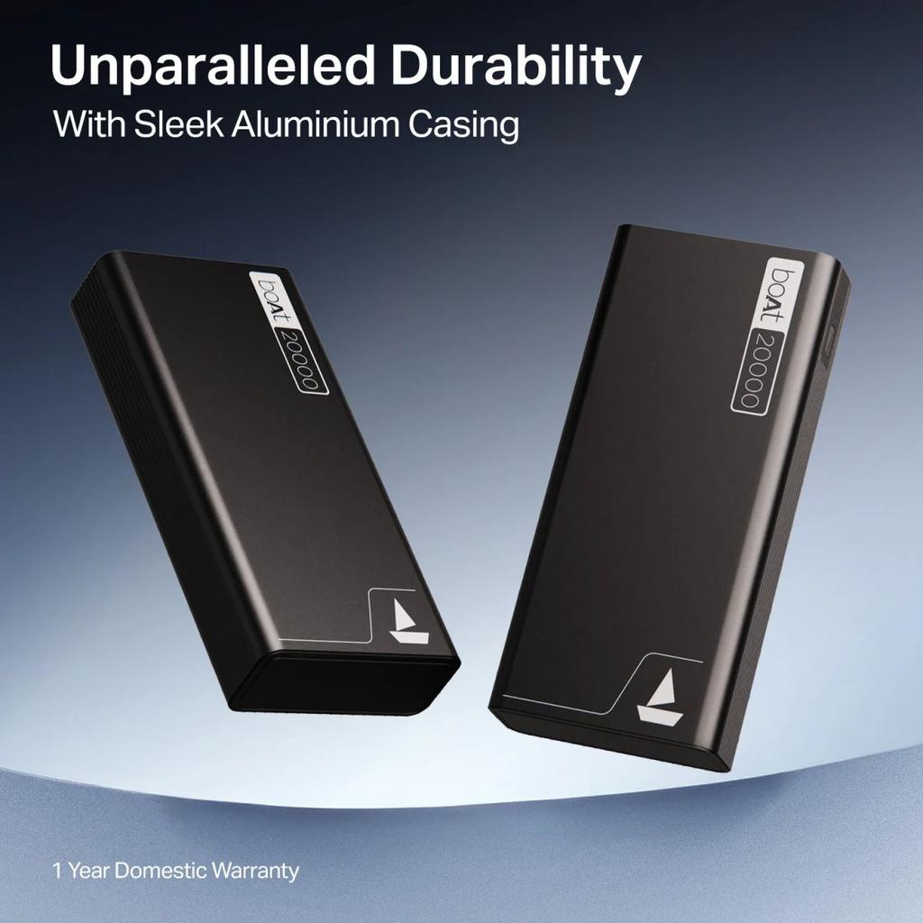 boAt Energyshroom PB400 | Powerbank with 20000mAh battery capacity with Smart IC protection — photo 3