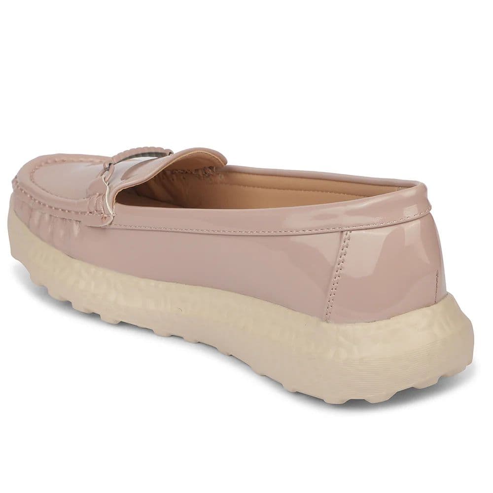 Healers ZQ-FDBL-08 Bellies Peach Casual Ballerina Shoes for women by Liberty — photo 3
