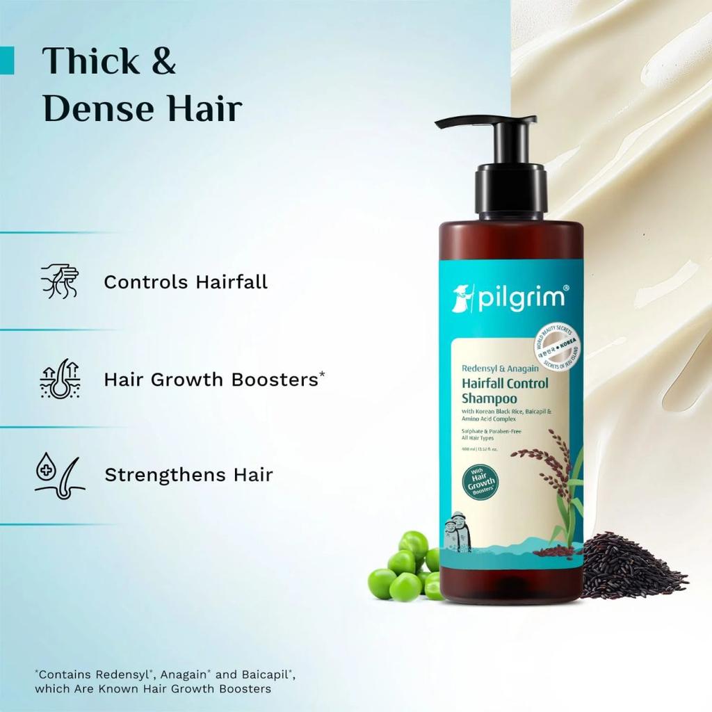Redensyl & Anagain Hairfall Control Shampoo - 400ml