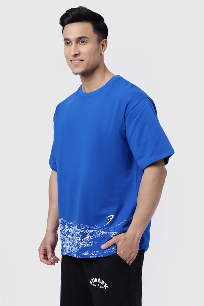 Monster Truck Oversized T-shirt Blue — photo 5
