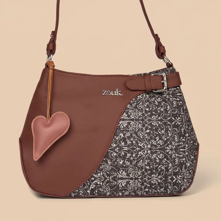 Big Heart Bag Charm - Baby Pink — photo 2