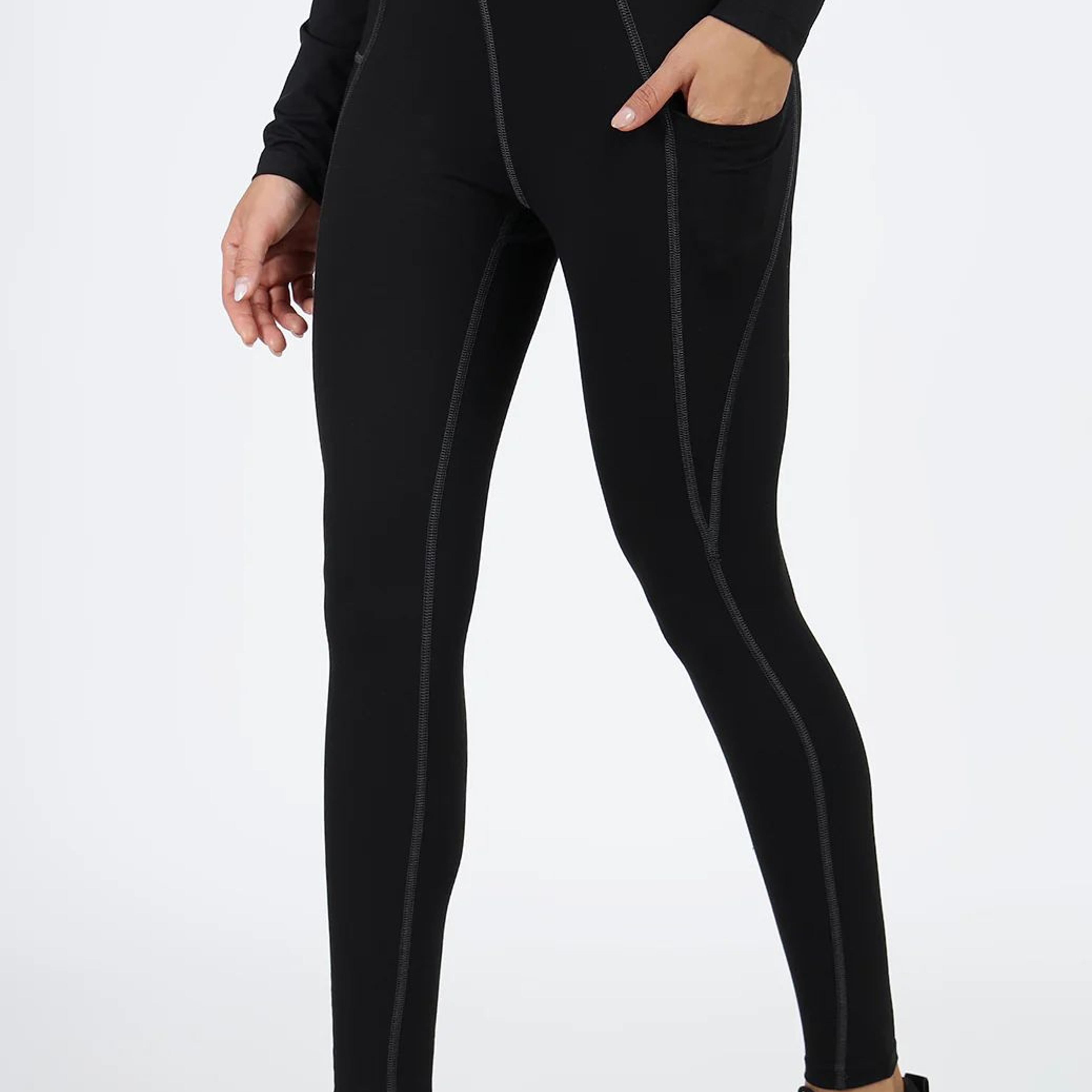 Timeless Nylon Leggings Black | Grey