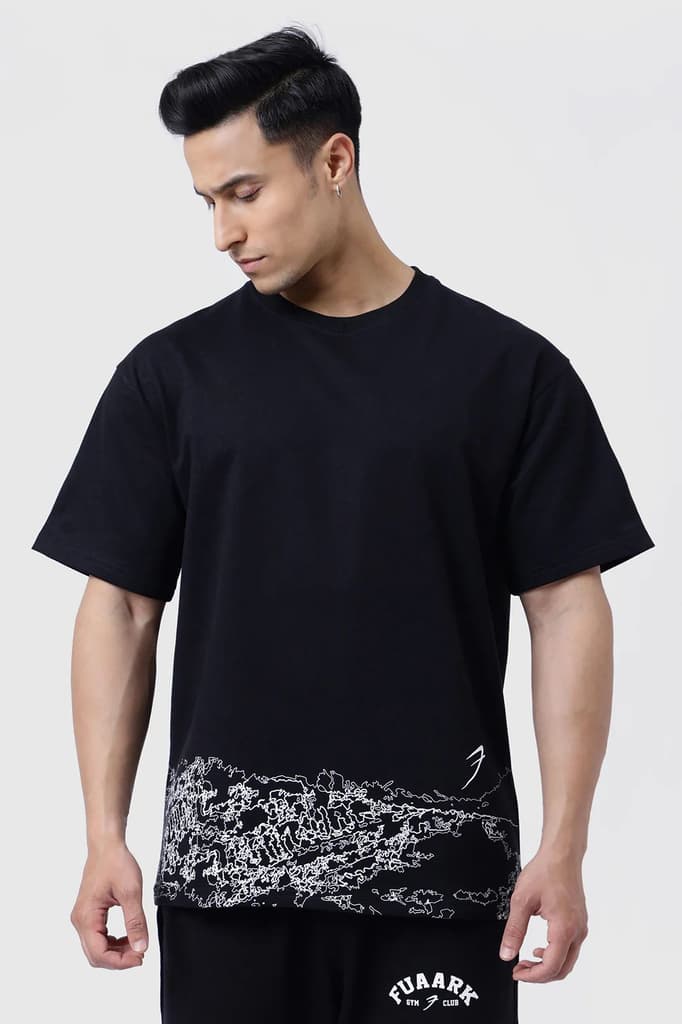 Monster Truck Oversized T-shirt Black — photo 7