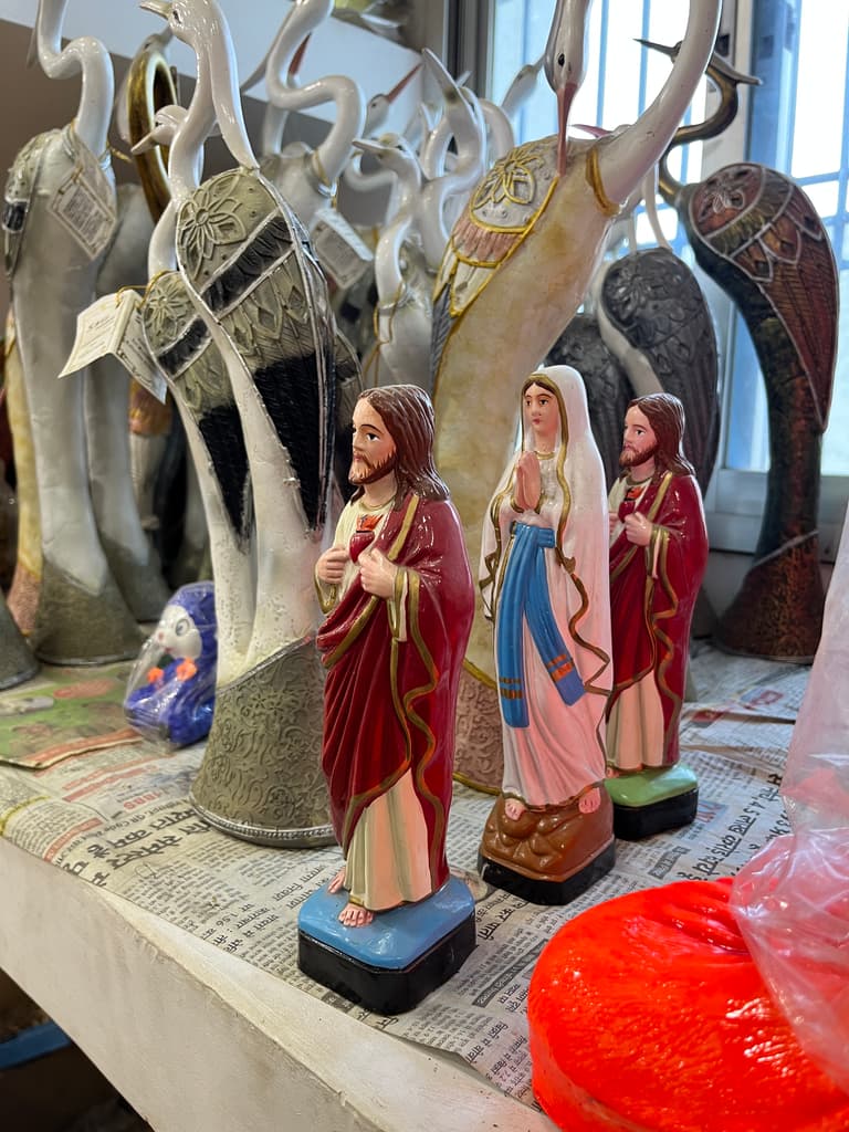Jesus Statue | Sculpture | Bronze | Brown