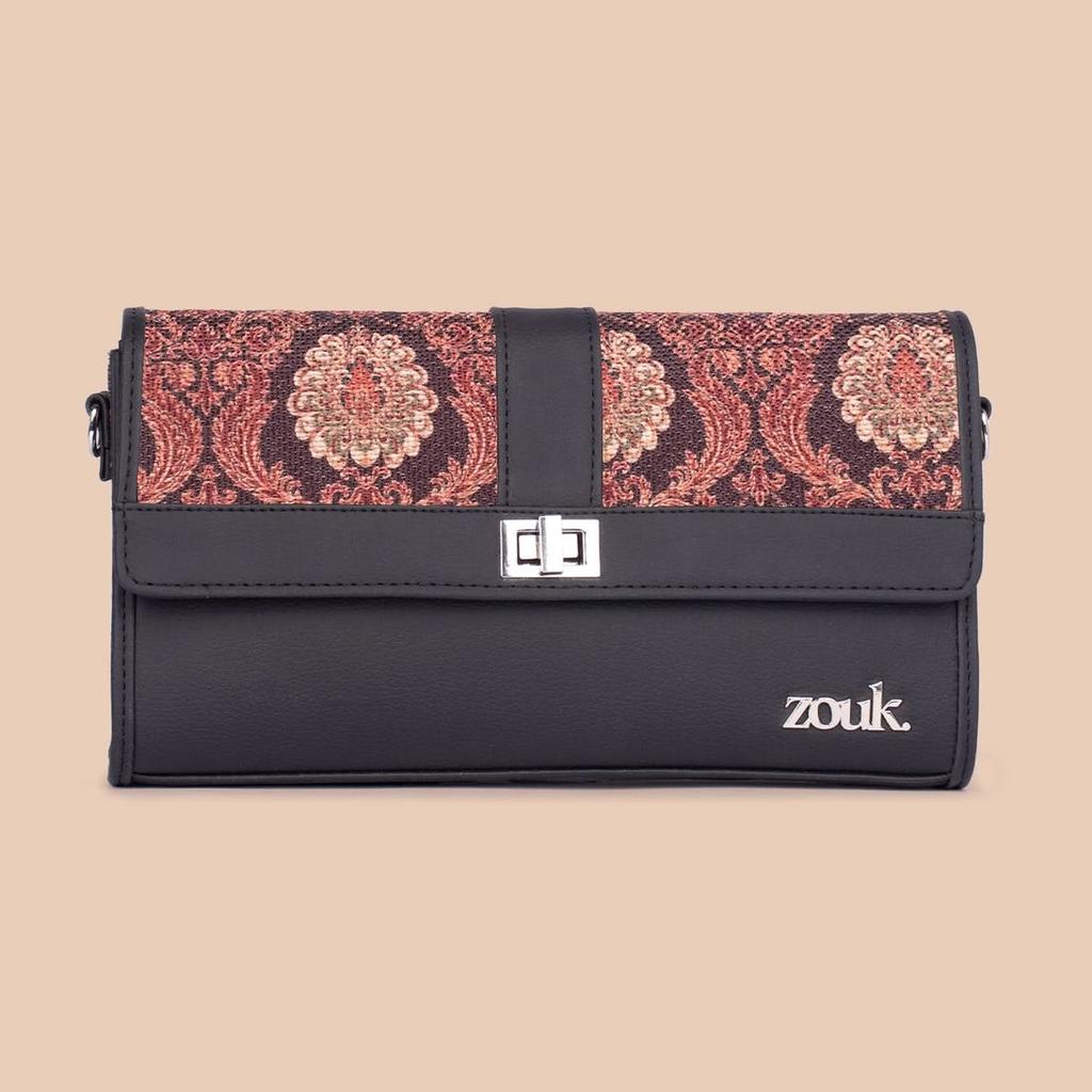 Rhea Kapoor Tarini Clutch - Jodhpur Damask
