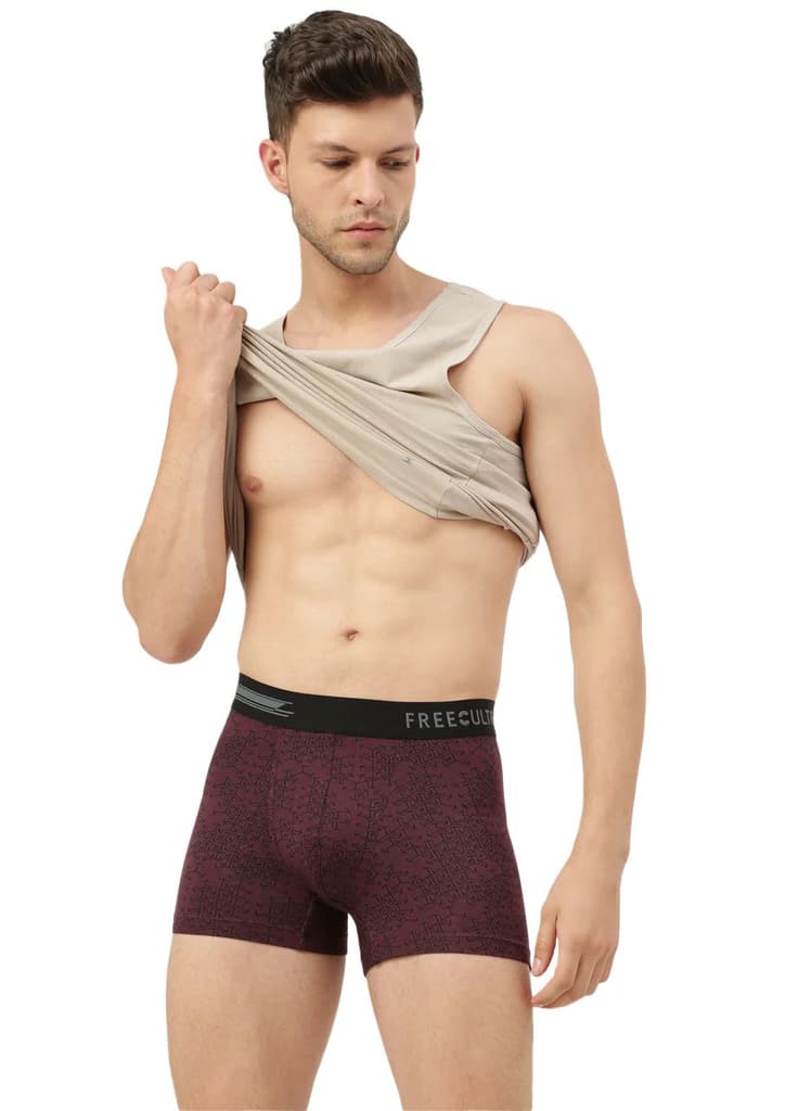 Men's Anti-Bacterial Printed Micro Modal Trunk (Pack of 1) — photo 10