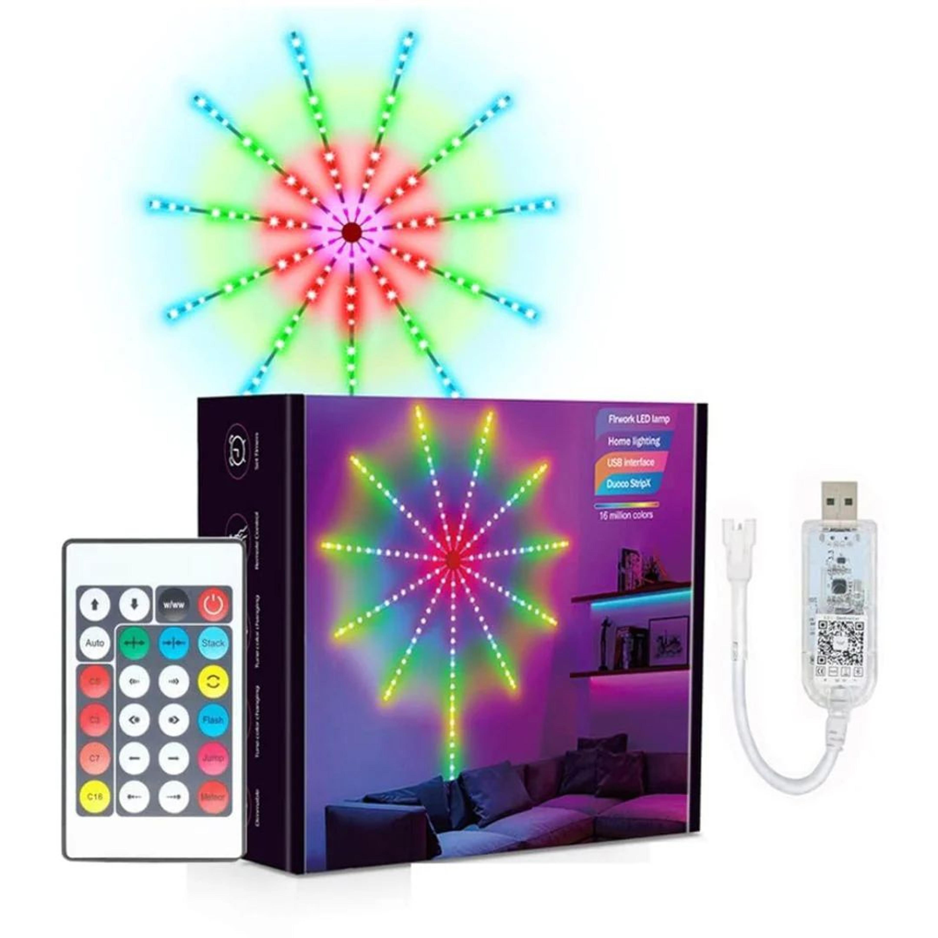 LED Firework Strip Light | Sound Operated Firework Launch Effect LED Strip