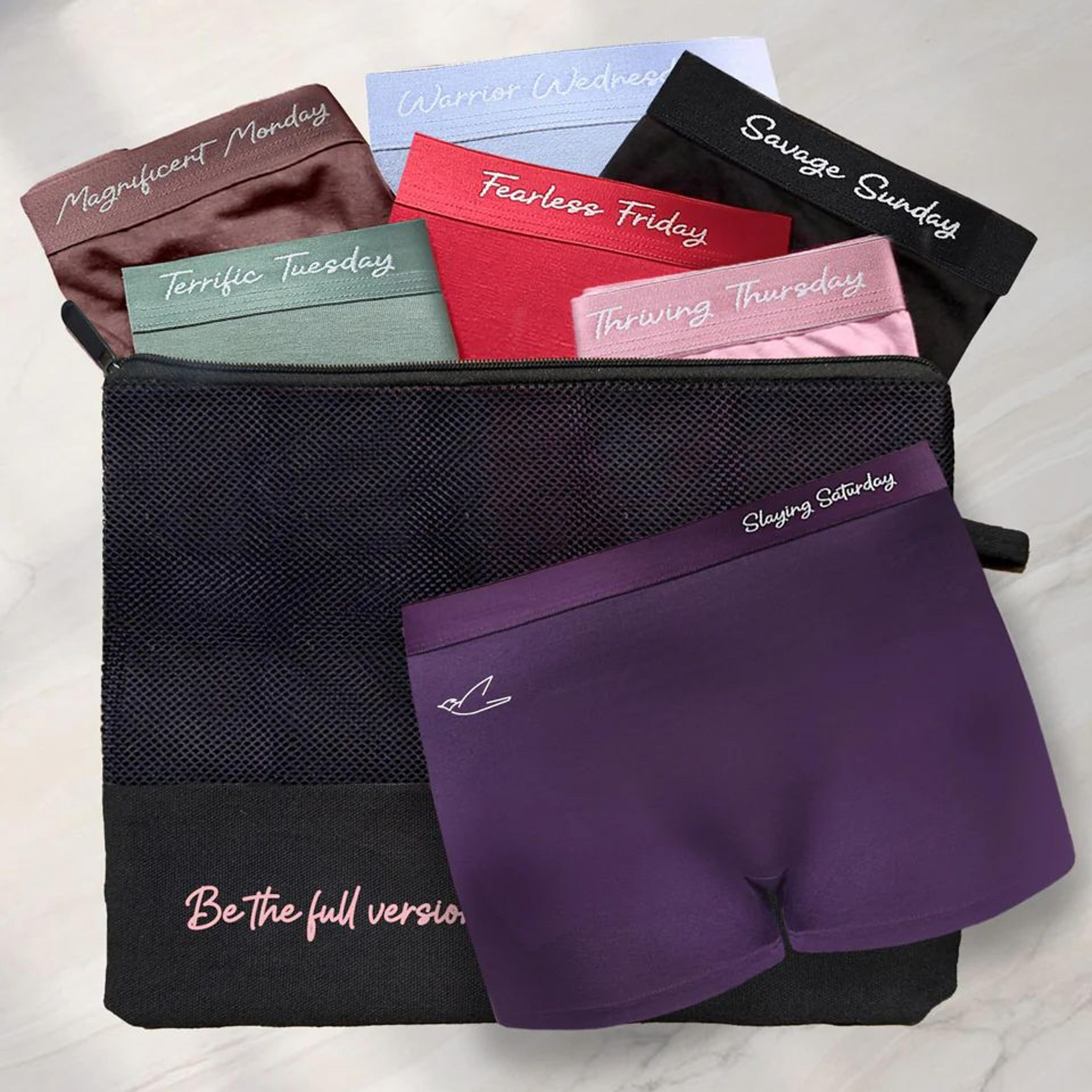 Everyday Expression | Women's Micro-Modal Boyshort | Pack of 7