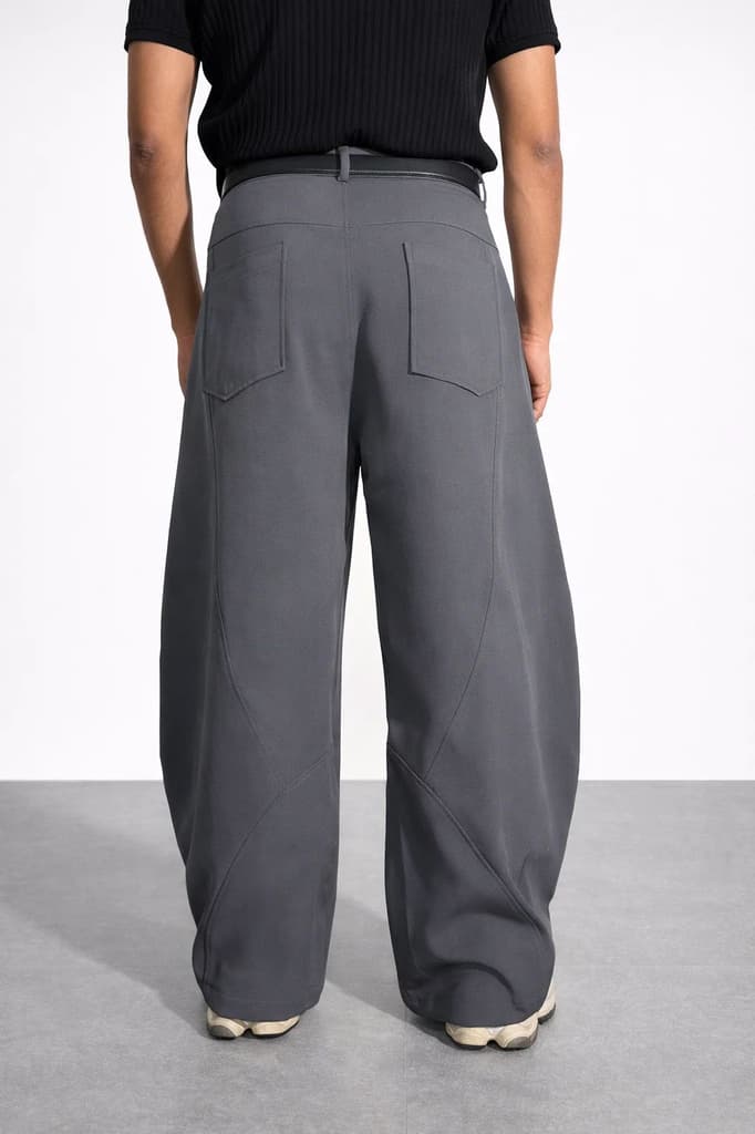 Bound Barrel Fit Rivet Pants — photo 8
