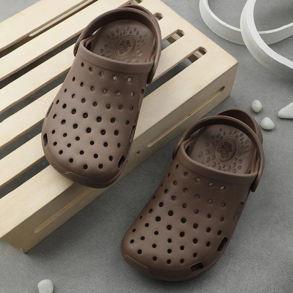 A-HA Brown Slingback Clogs For Women LPMXT-801 By Liberty — photo 4