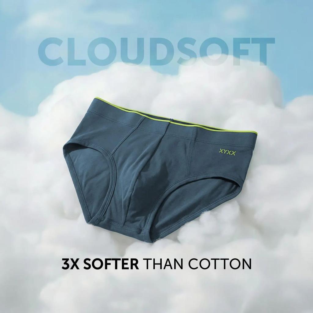Uno Modal Briefs - Steel Blue — photo 2