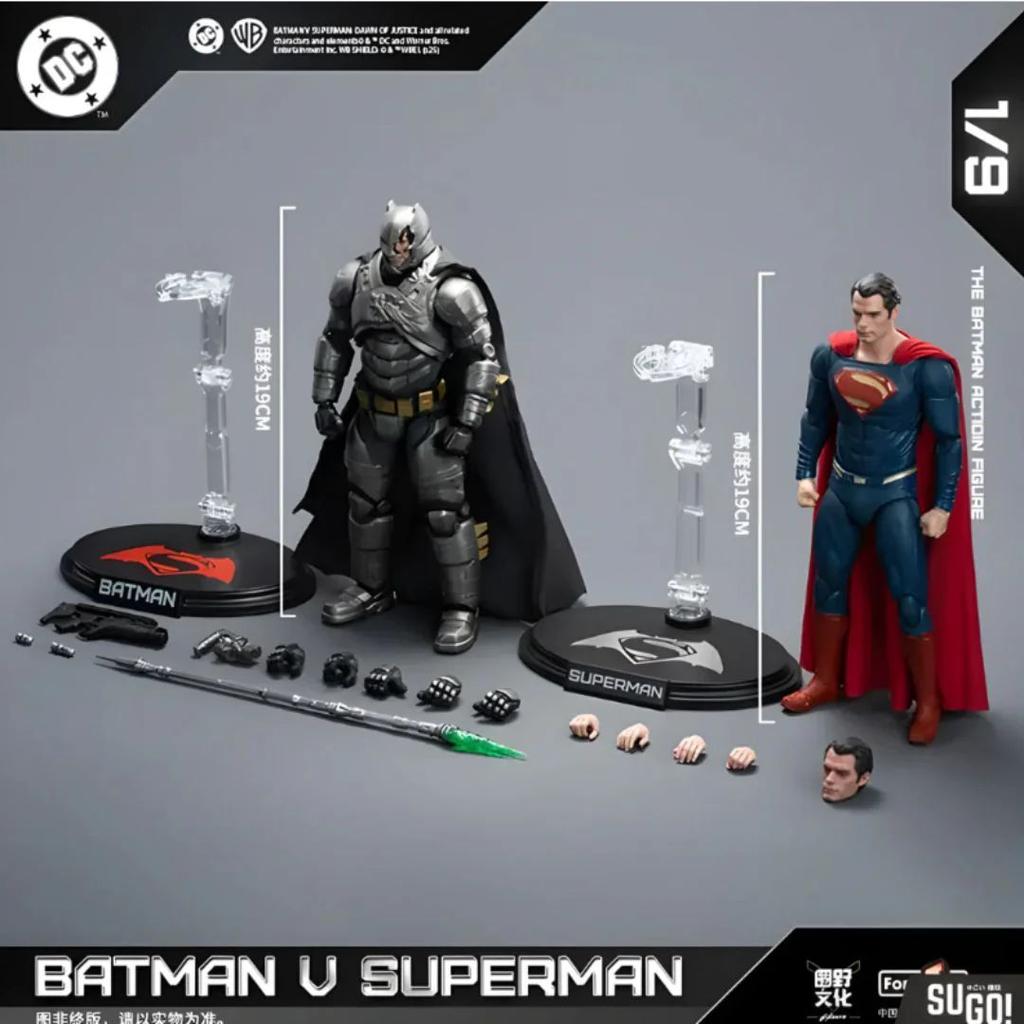 Batman And Superman Classic Edition Action Figure Set | Officially Licensed — photo 2