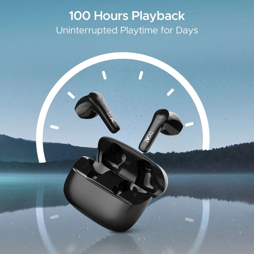 boAt Airdopes Atom 81 Pro | Wireless Earbuds with 100 Hours Playback, Quad Mics with ENx™, In-ear Detection, IPX5 Resistance — photo 4
