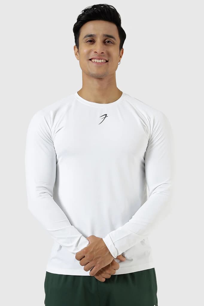 Core Fullsleeves T-shirt White — photo 5