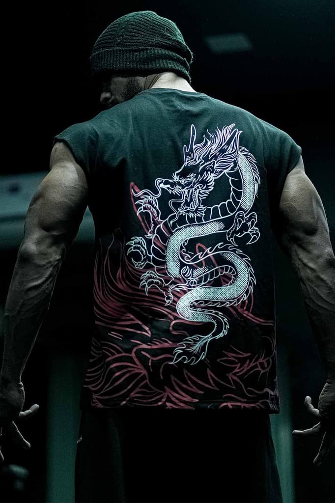Dragon Capsleeves Tank Black — XS