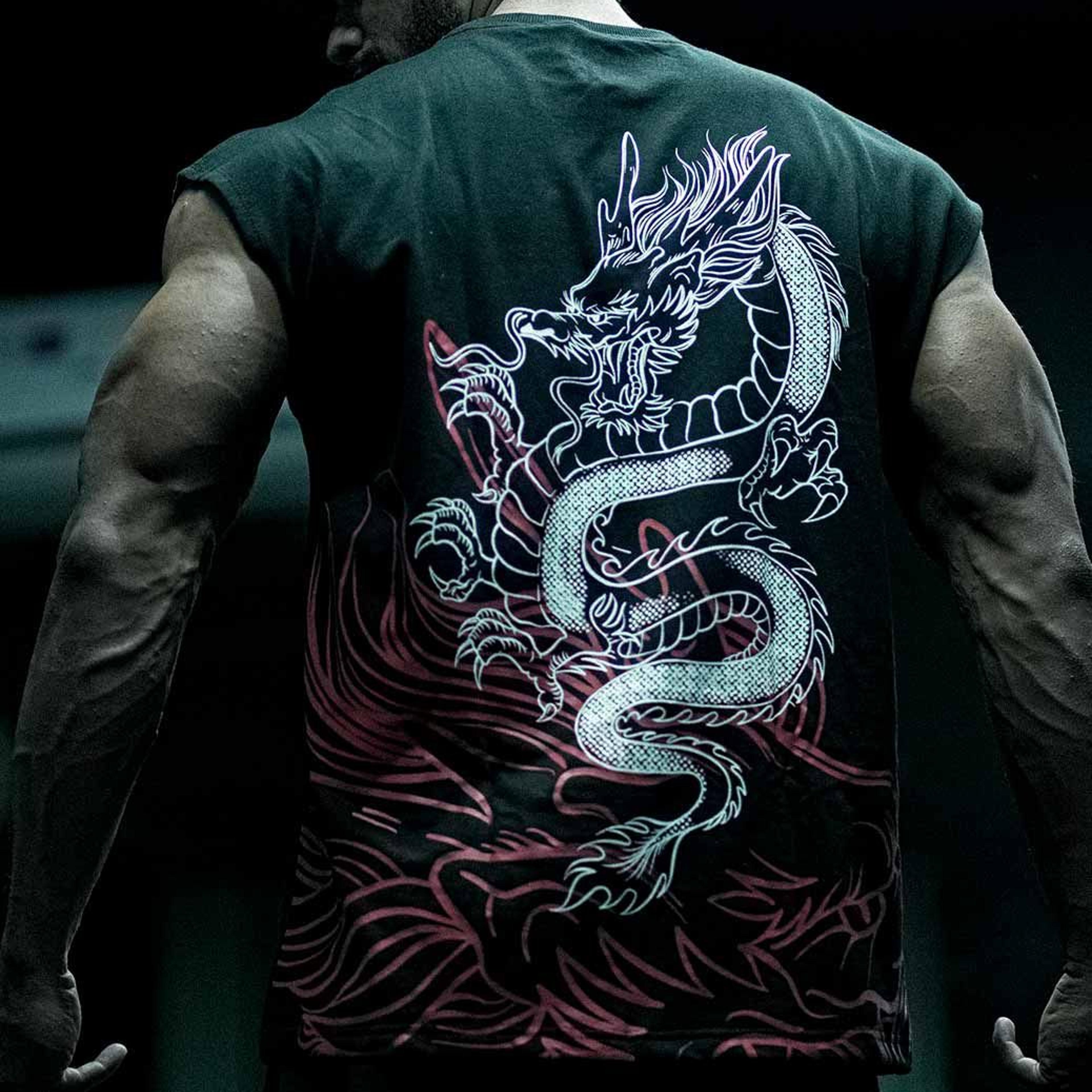 Dragon Capsleeves Tank Black