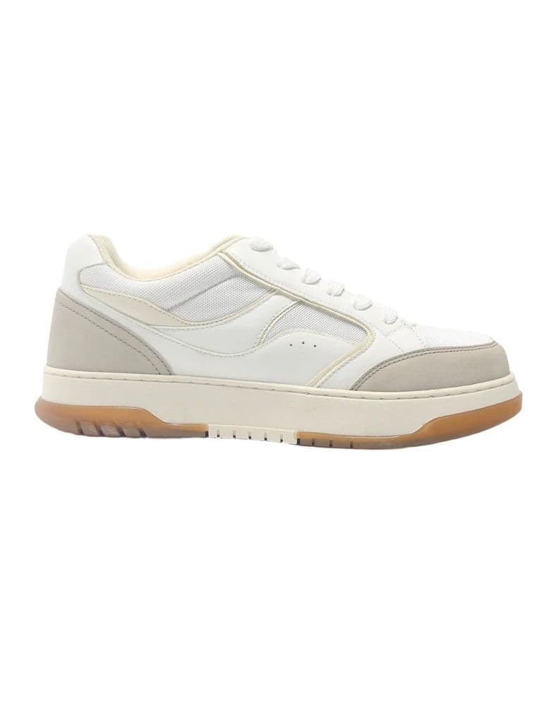 SOLEPLAY White Mesh Detailed Lace-Up Sneakers — photo 2