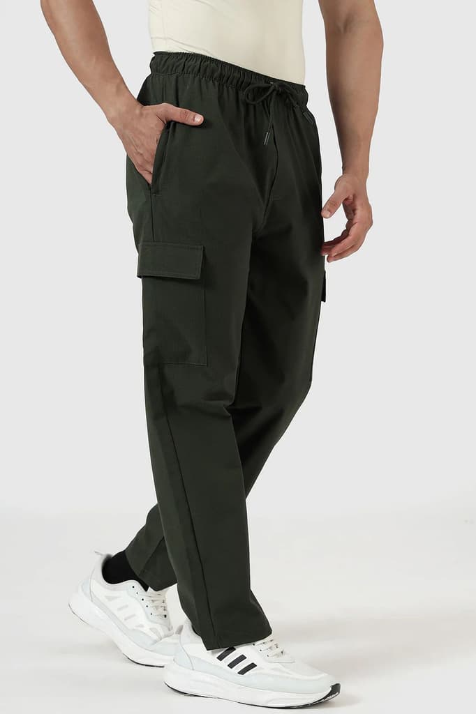 Vitality Straight Pants Army — photo 5