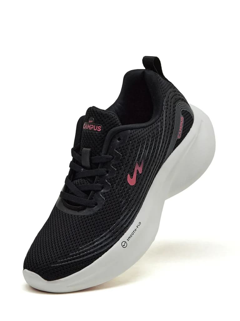 CAMP-LEX Black Women's Running Shoes — photo 3