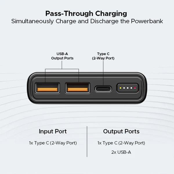 boAt EnergyShroom PB310 Wireless Pro | Powerbank with 15W Wireless Charging, 22.5W Wired Fast Charging, 12 Layer Smart IC Protection — photo 4