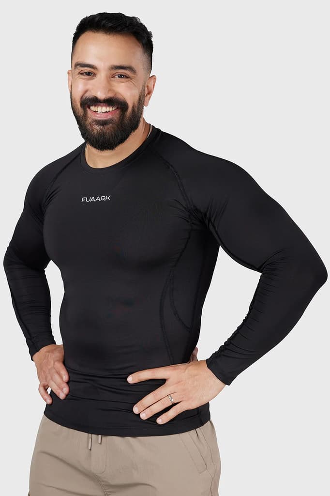 Compression 2.0 Full Sleeves T-shirt Black — S