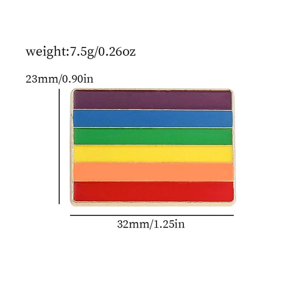 Vibrant Rainbow Enamel Pins | Pride Pin Collection — photo 7