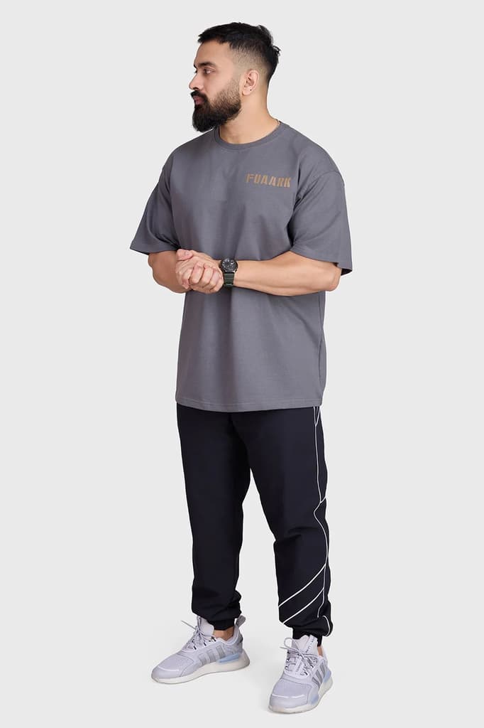 Rage Oversized T-shirts Charcoal — photo 6