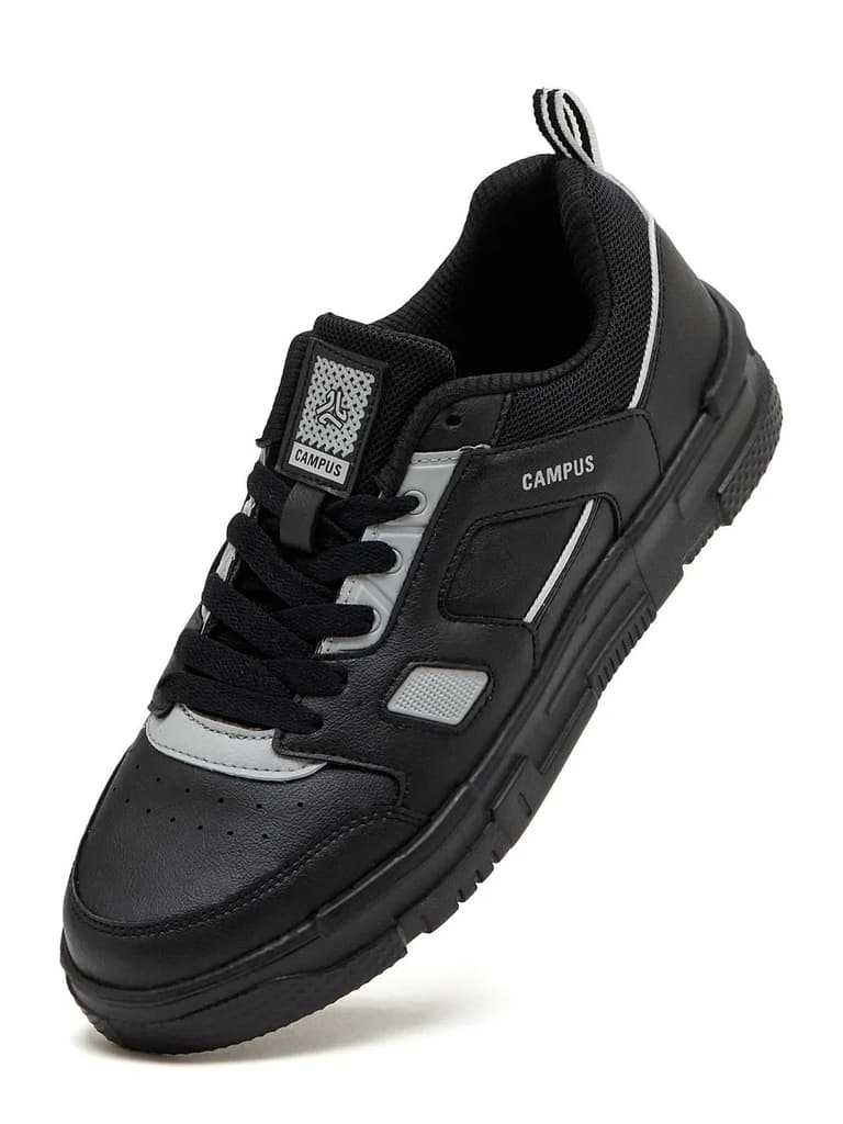 STOMP Black Men's Sneakers — photo 3