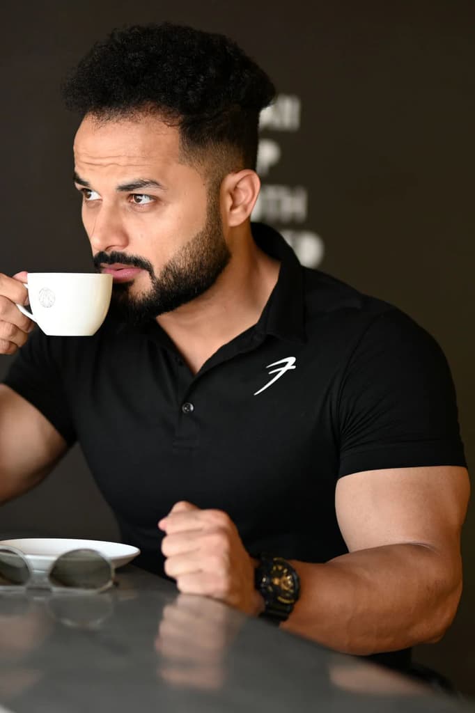 Polo T-shirt Black — photo 4