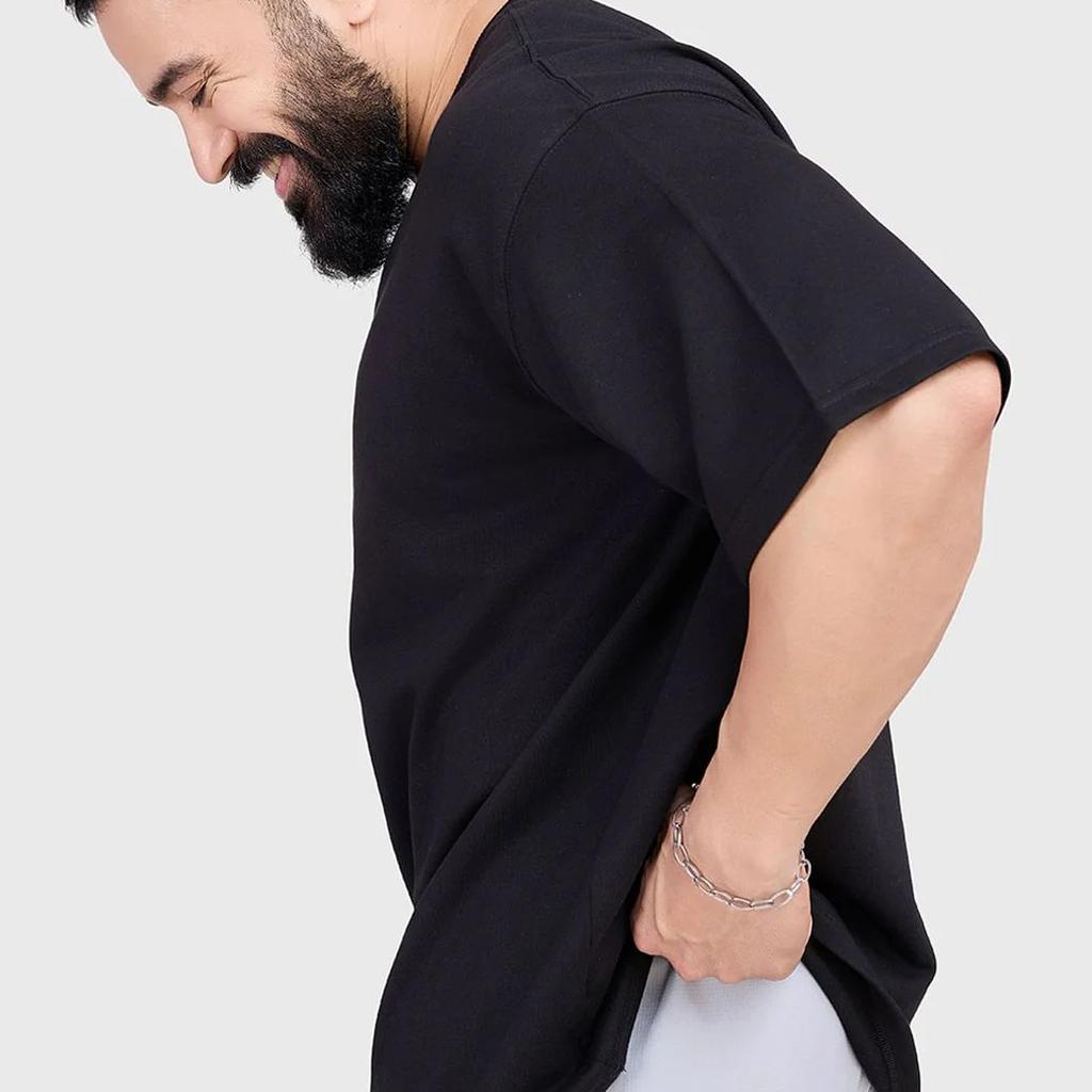 Bold Oversized T-shirt Black