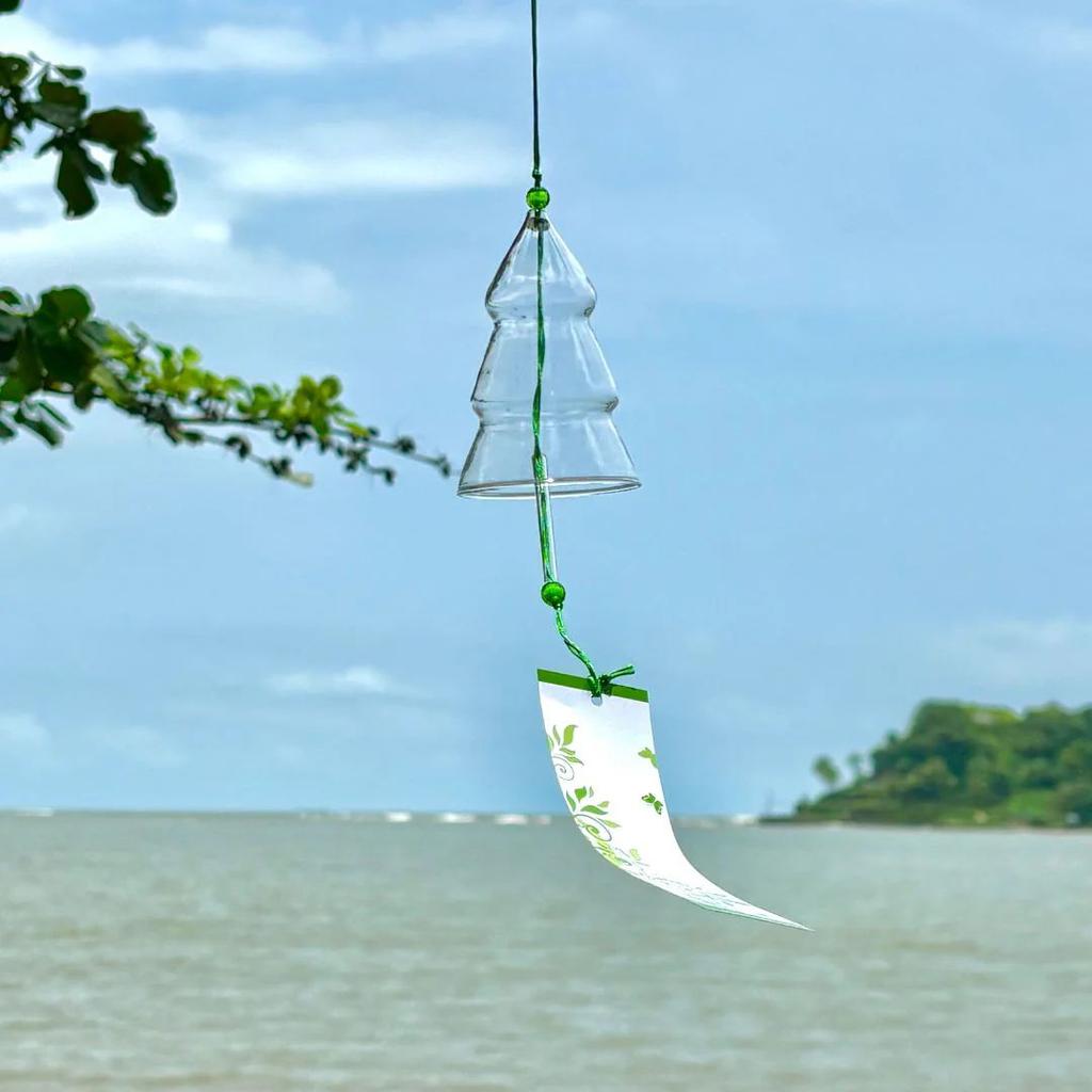 Tree Transparent Glass Blessing Bell — photo 2