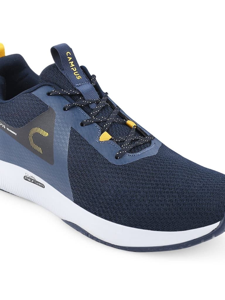 ALGERIA Blue Men's Running Shoes — photo 5