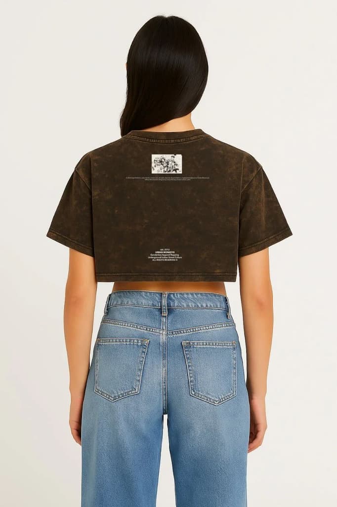 Made Like A Gun Cropped Tee 001_Royal Enfield x Urban Monkey — photo 2