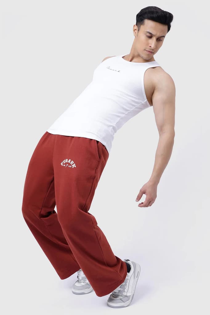 Laidback Relaxed Pants Rust — photo 2